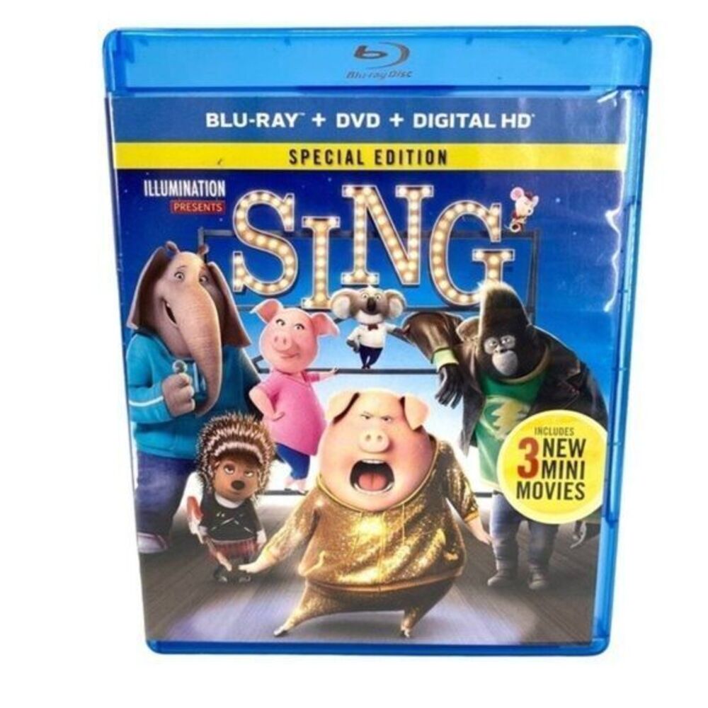 Sing Special Edition Blu-Ray + DVD